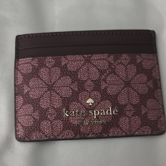 kate spade Accessories - Kate Spade Pink Card Holder NWT